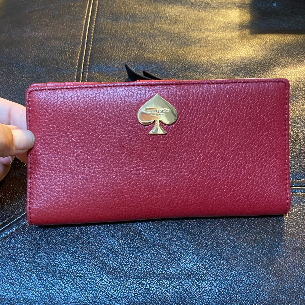 Kate Spade red wallet